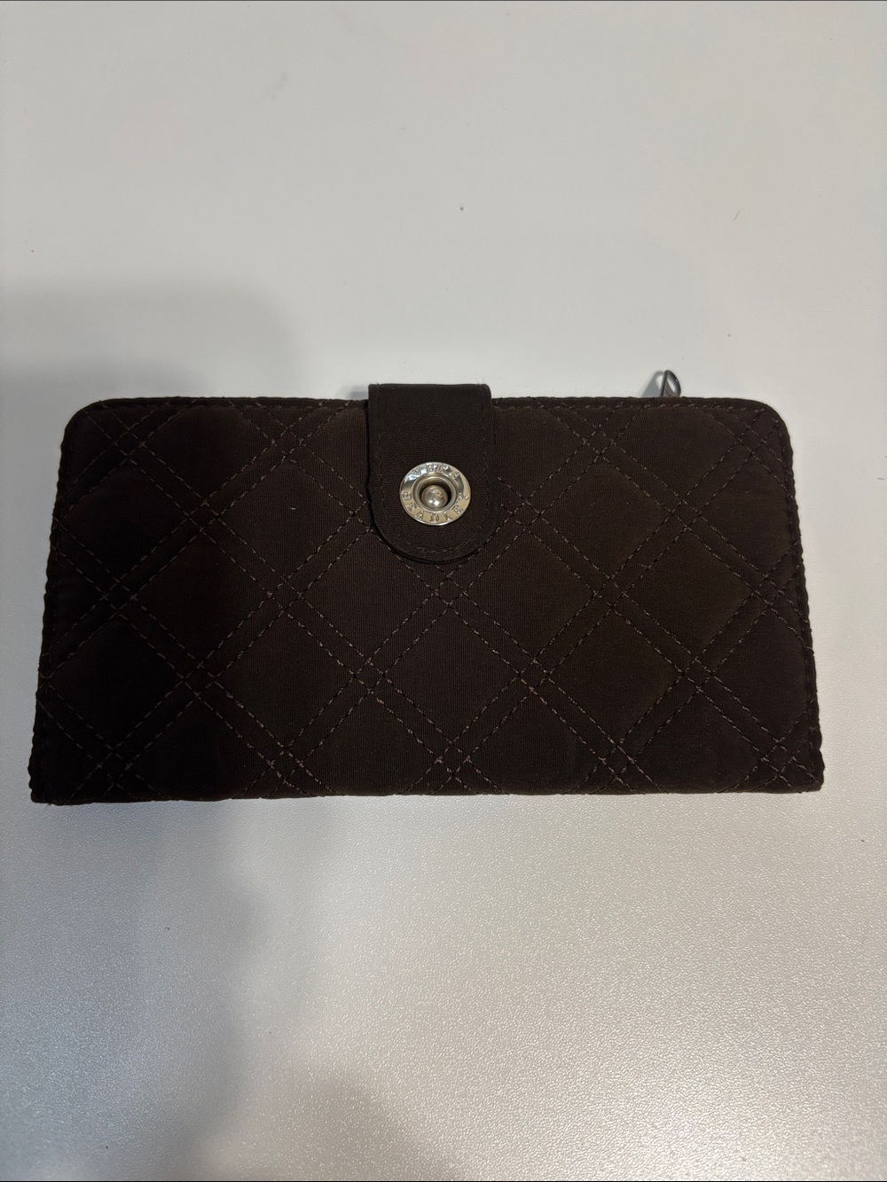 Vera Bradley Quilted Brown Women's Wallet -
